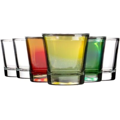 PREMIER Housewares Bicchierini da liquore, con base spessa, per vodka, cocktail, 50 ml, trasparenti, 5 x 5 x 5 PREMIER Housewares Bicchierini da liquore, con base spessa, per vodka, cocktail, 50 ml, trasparenti, 5 x 5 x 5