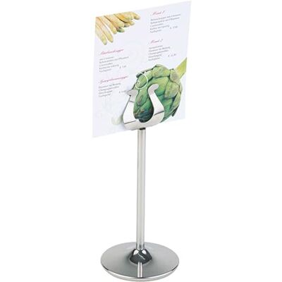 APS Basamento della carta banchetti, Ø 7,5 cm, H: 18,5 cm, acciaio inox lucido APS Basamento della carta banchetti, Ø 7,5 cm, H: 18,5 cm, acciaio inox lucido