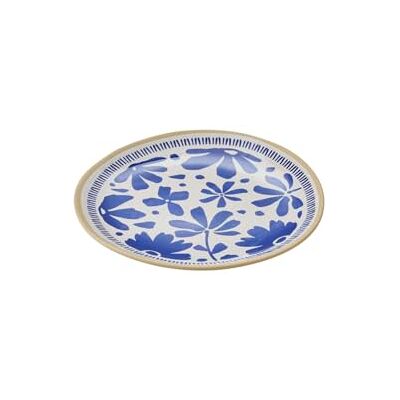 APS Piatto FLORYN Melamina blu/bianco-beige, Ø 27 cm APS Piatto FLORYN Melamina blu/bianco-beige, Ø 27 cm