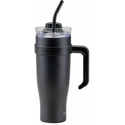 Tazza termica in acciaio inox Fackelmann - 1,2L - Nero Tazza termica in acciaio inox Fackelmann - 1,2L - Nero