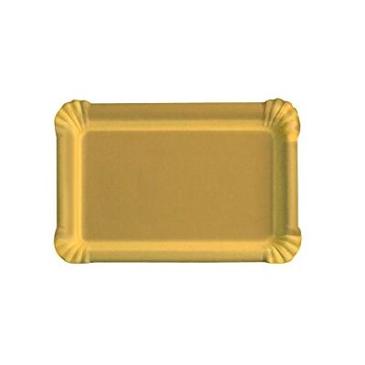 Garcia de Pou Vassoi 10X16 Cm Oro Cartone 50 Unità Garcia de Pou Vassoi 10X16 Cm Oro Cartone 50 Unità