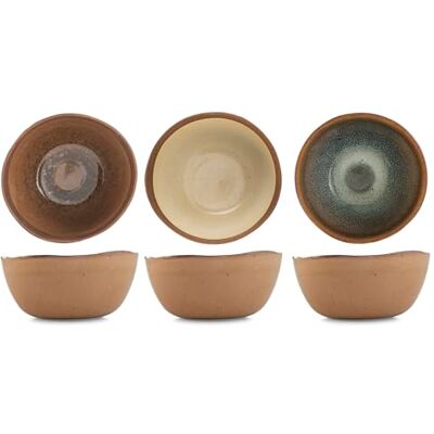 H&H Set 6 Ciotoline in Porcellana Cancun 15 cm – Colori Assortiti – Design Minimal con Effetto Reactive – Perfette per Zuppe, Insalate e Dessert – Adatte anche alla Ristorazione H&H Set 6 Ciotoline in Porcellana Cancun 15 cm – Colori Assortiti – Design Minimal con Effetto Reactive – Perfette per Zuppe, Insalate e Dessert – Adatte anche alla Ristorazione