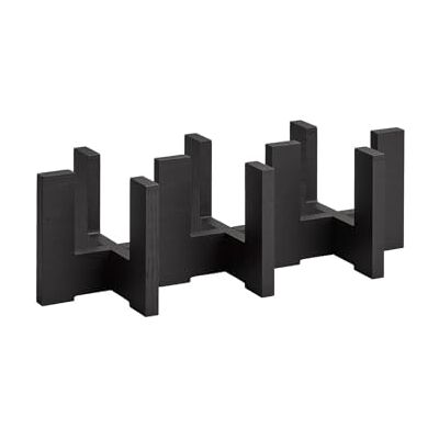 APS Base a 3 livelli per caraffe in vetro, 41 x 16 cm, H: 12 cm, legno di quercia, nero, VALO-, non lavabile in lavastoviglie, lavabile con panno umido APS Base a 3 livelli per caraffe in vetro, 41 x 16 cm, H: 12 cm, legno di quercia, nero, VALO-, non lavabile in lavastoviglie, lavabile con panno umido