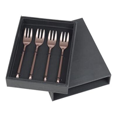 Broste Copenhagen Hune Set di forchette da dolce, in acciaio INOX Broste Copenhagen Hune Set di forchette da dolce, in acciaio INOX