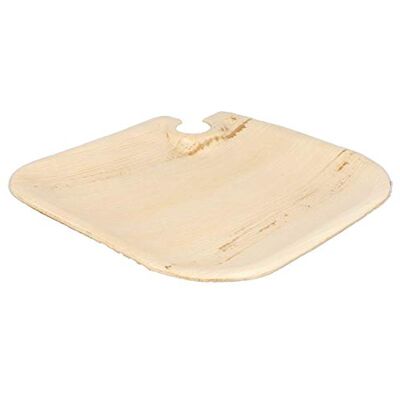 Garcia de Pou García de Pou Vassoi Con Portabicchieri 'Areca' 21X21X1,5 Cm Naturale Areca 25 unità Garcia de Pou García de Pou Vassoi Con Portabicchieri 'Areca' 21X21X1,5 Cm Naturale Areca 25 unità