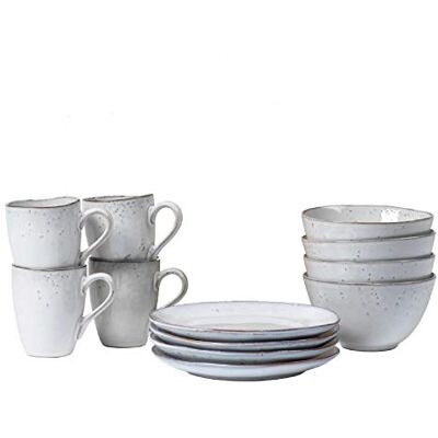 Broste Copenhagen Nordic Sand Set da colazione in grès Broste Copenhagen Nordic Sand Set da colazione in grès