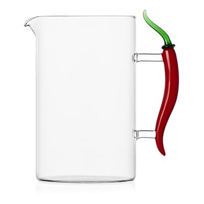 Ichendorf Milano Vegetables Chilli Glass Jug - Caraffa di vetro Ichendorf Milano Vegetables Chilli Glass Jug - Caraffa di vetro