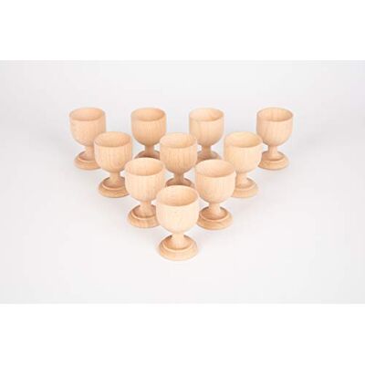 tickit Beechwood Egg Cups tickit Beechwood Egg Cups
