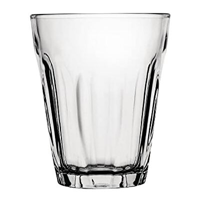 Olympia Bicchiere in vetro temperato, capacità 290 ml, 102 mm x 84 mm, trasparente, confezione da 12 Olympia Bicchiere in vetro temperato, capacità 290 ml, 102 mm x 84 mm, trasparente, confezione da 12