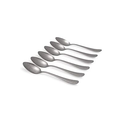 Rivadossi Sandro Set di Cucchiai da Tavola, 6 Pezzi Serena 100% Made in Italy, Artigianalità e Design, Acciaio Inox 18/10,Acciaio Rivadossi Sandro Set di Cucchiai da Tavola, 6 Pezzi Serena 100% Made in Italy, Artigianalità e Design, Acciaio Inox 18/10,Acciaio