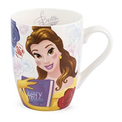 Home Disney Belle&Beast Set 6Tazze Mug, New Bone China, cc330 Home Disney Belle&Beast Set 6Tazze Mug, New Bone China, cc330