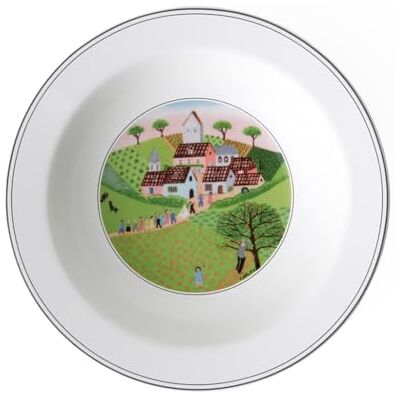 Villeroy & Boch Design Naif Piatto Fondo Matrimonio, Porcellana Premium, 20 cm Villeroy & Boch Design Naif Piatto Fondo Matrimonio, Porcellana Premium, 20 cm