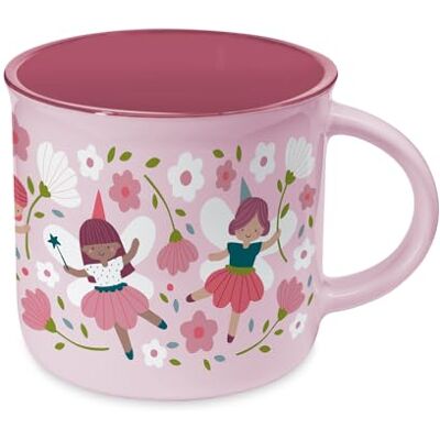 Grafik Werkstatt Grafik-Werkstatt Tazza per bambini, 250 ml, in ceramica, rosa Grafik Werkstatt Grafik-Werkstatt Tazza per bambini, 250 ml, in ceramica, rosa