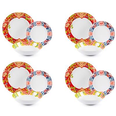 Excelsa - Oriental Spring - Multicolor - Dinnerware Set Excelsa - Oriental Spring - Multicolor - Dinnerware Set
