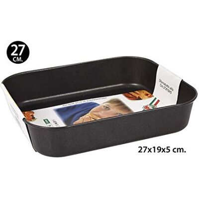 LINEA ITALIA Vassoio rettangolare, 27 x 19 x 5 cm. LINEA ITALIA Vassoio rettangolare, 27 x 19 x 5 cm.