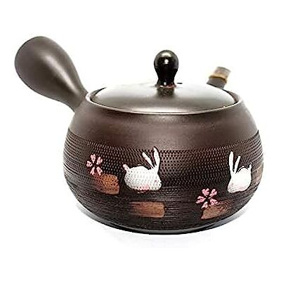 TEA SOUL Kyusu Giapponese Tokoname in Ceramica Nero 350 ml TEA SOUL Kyusu Giapponese Tokoname in Ceramica Nero 350 ml