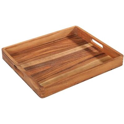 Küchenprofi - Vassoio di Acacia - Legno Durevole - 52x43x6cm Küchenprofi - Vassoio di Acacia - Legno Durevole - 52x43x6cm