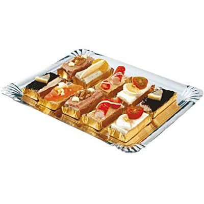 Garcia de Pou Vassoi "Traiteur" Doppia Faccia 32X42 Cm Argento/Oro Cartone 25 Unità Garcia de Pou Vassoi "Traiteur" Doppia Faccia 32X42 Cm Argento/Oro Cartone 25 Unità