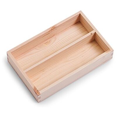 Zeller Vassoio Einsatz, Legno, Naturale, Legno, Naturale, 26, 5 x 17, 5 x 5 cm Zeller Vassoio Einsatz, Legno, Naturale, Legno, Naturale, 26, 5 x 17, 5 x 5 cm