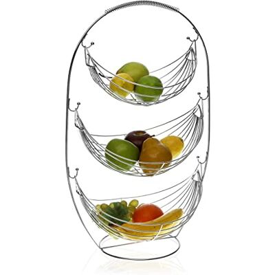 BigBuy Home Fruit Bowl Metal (27 x 59 x 36 cm) BigBuy Home Fruit Bowl Metal (27 x 59 x 36 cm)