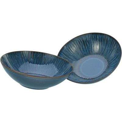 Creatable , Serie Sea Breeze Set di stoviglie in gres porcellanato, lavabile in lavastoviglie e microonde, made in Europe Creatable , Serie Sea Breeze Set di stoviglie in gres porcellanato, lavabile in lavastoviglie e microonde, made in Europe