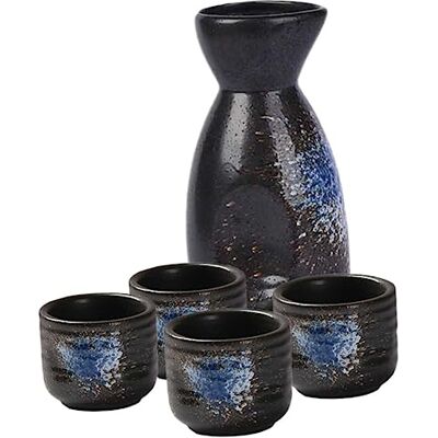 1 set di brocche per sakè, in stile giapponese, bollitore per sakè giapponese, kit di tazze per sakè, decorazione, terrario, bicchieri, bicchieri da sake, bicchieri da vino, sakè, tè, ceramica 1 set di brocche per sakè, in stile giapponese, bollitore per sakè giapponese, kit di tazze per sakè, decorazione, terrario, bicchieri, bicchieri da sake, bicchieri da vino, sakè, tè, ceramica