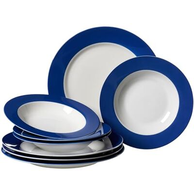 Ritzenhoff & Breker Servizio da tavola Doppio, 8 pezzi, blu Ritzenhoff & Breker Servizio da tavola Doppio, 8 pezzi, blu