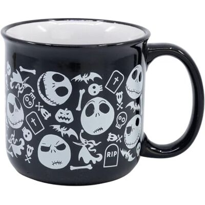 Stor Nightmare Before Christmas, tazza in ceramica per la colazione, 400 ml Stor Nightmare Before Christmas, tazza in ceramica per la colazione, 400 ml