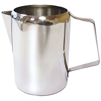 Garcia de Pou 131.83 Caraffa per latte senza coperchio, 600 ml, in acciaio inox, colore: Argento Garcia de Pou 131.83 Caraffa per latte senza coperchio, 600 ml, in acciaio inox, colore: Argento