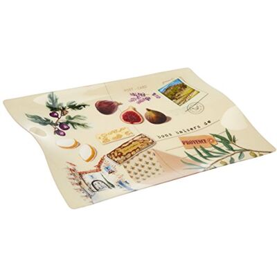 Alpac Vassoio stampato Provence Postcard acrilico, 41 x 29 x 3 cm Alpac Vassoio stampato Provence Postcard acrilico, 41 x 29 x 3 cm