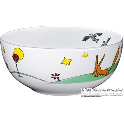 WMF Il Piccolo Principe Ciotola per Cereali per Bambini, 13,8 cm, in Porcellana, Lavabile in lavastoviglie, Colore e per Alimenti WMF Il Piccolo Principe Ciotola per Cereali per Bambini, 13,8 cm, in Porcellana, Lavabile in lavastoviglie, Colore e per Alimenti
