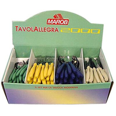 Marietti TAVOLA Contatore di contatori, colore: bianco/giallo/arancione/rosso/tortortora/blu/verde, 144 pezzi Marietti TAVOLA Contatore di contatori, colore: bianco/giallo/arancione/rosso/tortortora/blu/verde, 144 pezzi