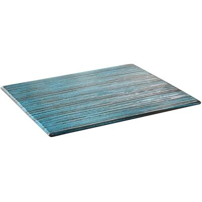 APS Vassoio GN 1/2 CANCUN, melamina, 32,5 x 26,5 cm, turchese/marrone APS Vassoio GN 1/2 CANCUN, melamina, 32,5 x 26,5 cm, turchese/marrone