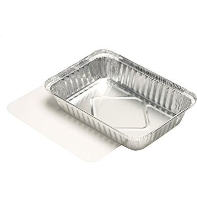 PAPSTAR Modello 14513 Contenitore in Alluminio - Contenitore per Cibo PAPSTAR Modello 14513 Contenitore in Alluminio - Contenitore per Cibo