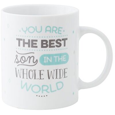 Mr. Wonderful Tazza, Porcellana, Multicolore, 16.39x8.87x17.3 cm Mr. Wonderful Tazza, Porcellana, Multicolore, 16.39x8.87x17.3 cm
