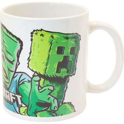 Stor Tazza in Ceramica Minecraft 325ml Tazza da Colazione con Design Originale in Sublimazione Prodotto Ufficiale Marvel Ideale per Caffè e Tè Stor Tazza in Ceramica Minecraft 325ml Tazza da Colazione con Design Originale in Sublimazione Prodotto Ufficiale Marvel Ideale per Caffè e Tè