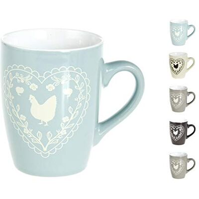 Home Sweet Farm Set 6 Mug, Stoneware, cc320 Home Sweet Farm Set 6 Mug, Stoneware, cc320