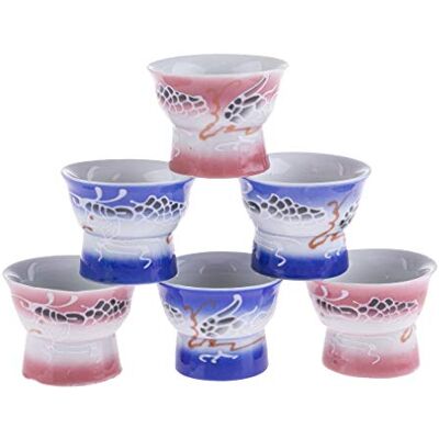 lachineuse 6 tazze da sakè asiatiche Immagini erotiche miste Bicchieri da sakè giapponesi Idea regalo maliziosa Set tradizionale in porcellana giapponese Soju e alcol Blu e rosa lachineuse 6 tazze da sakè asiatiche Immagini erotiche miste Bicchieri da sakè giapponesi Idea regalo maliziosa Set tradizionale in porcellana giapponese Soju e alcol Blu e rosa