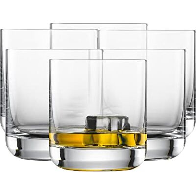 Schott Zwiesel Bicchieri da whisky Simple (set di 6) bicchiere diritto per whisky, bicchieri in cristallo Tritan lavabili in lavastoviglie, Made in Germany Schott Zwiesel Bicchieri da whisky Simple (set di 6) bicchiere diritto per whisky, bicchieri in cristallo Tritan lavabili in lavastoviglie, Made in Germany