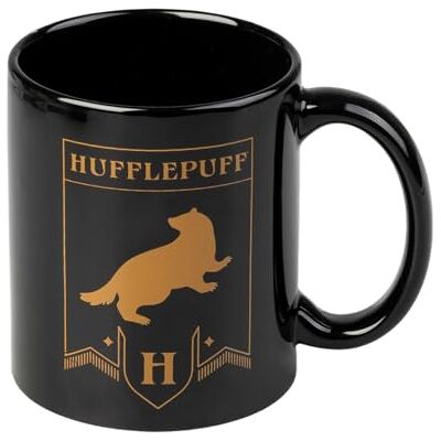 Grupo Erik Harry Potter Tassorosso Tazza 350 ml Tazza Colazione Ceramica Grupo Erik Harry Potter Tassorosso Tazza 350 ml Tazza Colazione Ceramica