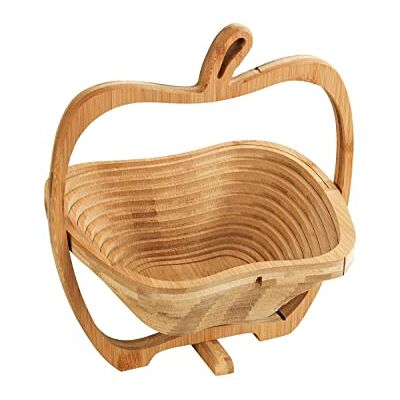 Maximex pieghevole, Bambù, 26.5 x 30 x 22.5 cm, Marrone Maximex pieghevole, Bambù, 26.5 x 30 x 22.5 cm, Marrone