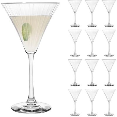 Calici Martini Libbey - Linear 12 pezzi - Cristalleria Calici Martini Libbey - Linear 12 pezzi - Cristalleria