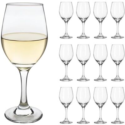 Set di Bicchieri da Vino Libbey Perception - 12 pezzi, 325 ml Set di Bicchieri da Vino Libbey Perception - 12 pezzi, 325 ml