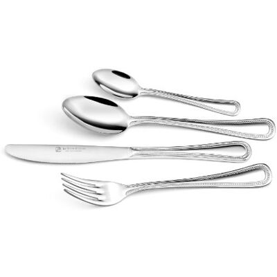 Albert De Thiers La Table d'Albert 759000 Servizio di Posate in Acciaio Inox, 24 Pezzi Albert De Thiers La Table d'Albert 759000 Servizio di Posate in Acciaio Inox, 24 Pezzi