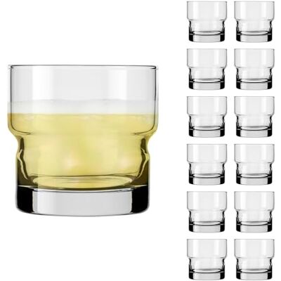 Libbey Bicchiere, D.O.F. "NEWTON", 355 ml, set da 12, impilabile Libbey Bicchiere, D.O.F. "NEWTON", 355 ml, set da 12, impilabile
