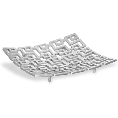 PREMIER Housewares Delphi Piatto piccolo, colore: Argento PREMIER Housewares Delphi Piatto piccolo, colore: Argento