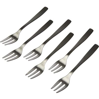 Alessi KnifeForkSpoon Forchetta da Pesce, in Acciaio Inossidabile 18/10 Satinato, Set da 6 Alessi KnifeForkSpoon Forchetta da Pesce, in Acciaio Inossidabile 18/10 Satinato, Set da 6
