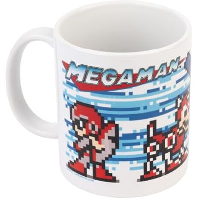 Grupo Erik : Tazza da Colazione Personalizzata Mega Man, Ceramica 350 ml, Ideale per Gamer, Grupo Erik : Tazza da Colazione Personalizzata Mega Man, Ceramica 350 ml, Ideale per Gamer,