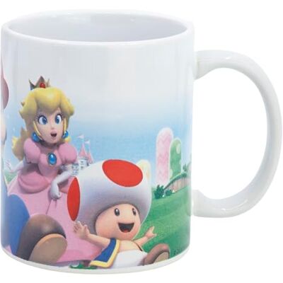Stor Tazza in Ceramica Super Mario Bros 325ml Tazza da Colazione con Design Originale in Sublimazione Prodotto Ufficiale Marvel Ideale per Caffè e Tè Stor Tazza in Ceramica Super Mario Bros 325ml Tazza da Colazione con Design Originale in Sublimazione Prodotto Ufficiale Marvel Ideale per Caffè e Tè