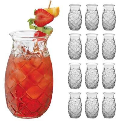 Libbey Bicchiere, Pineapple "TIKI", 502 ml, set da 12 Libbey Bicchiere, Pineapple "TIKI", 502 ml, set da 12
